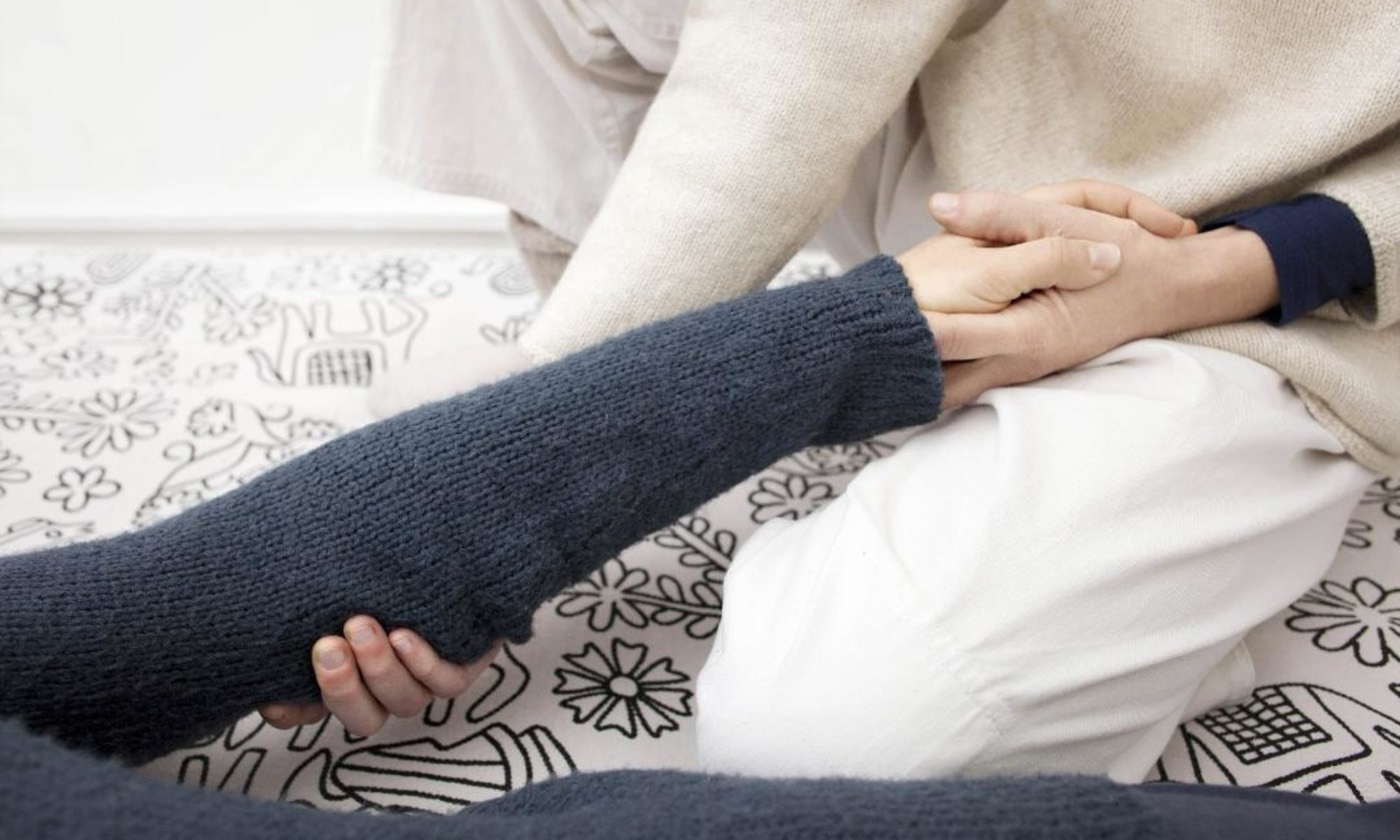 Sessione di shiatsu aziendale — Chiara Raffaele, Roma